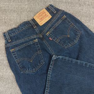 VTG Levis Womens 7 JR 27x32 517 Denim Bootcut Jeans USA